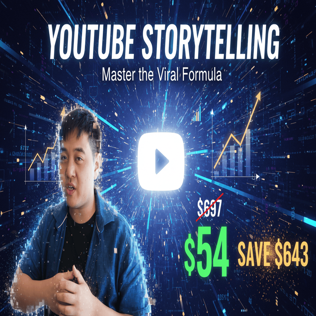 YouTube Storytelling Beyond Retention by David Liu: Complete Course at Best Price Concept